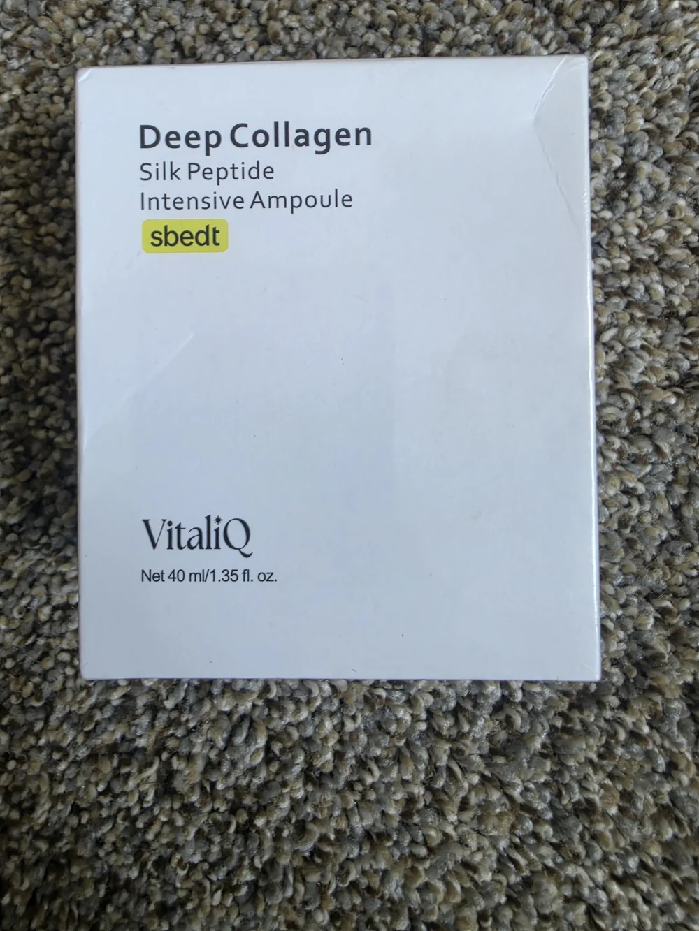 Deep Collagen Silk Peptide Intensive Ampoule — White